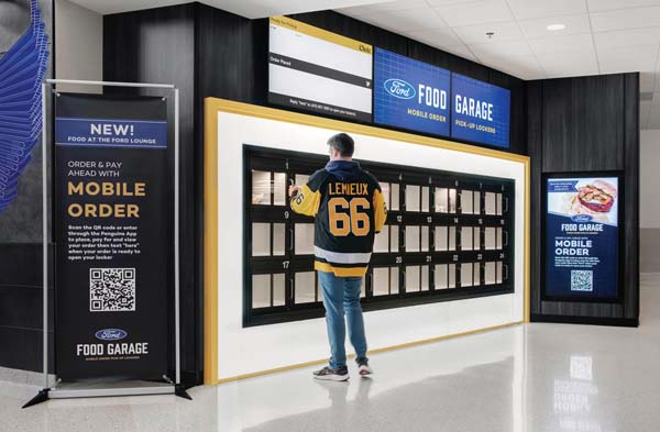 Pittsburgh Penguins Bring Food Lockers To PPG Paints Arena