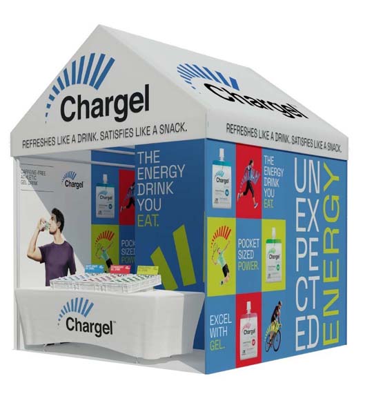 Chargel Stations Deliver Energy To Fuel Athletes On-The-Go