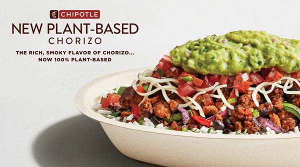 Chipotle Launches Plant-Based Chorizo