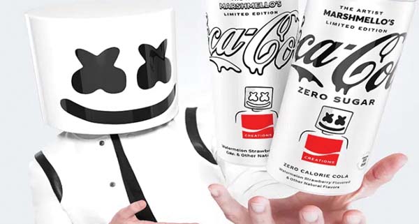 Coca-Cola Creations Introduces  Flavor With Artist Marshmello