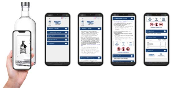 Pernod Ricard Introduces A Digital Label Solution
