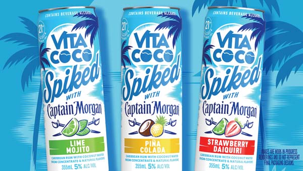 Diageo & Vita Coco Collaborate For Canned Cocktails