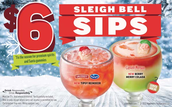 Applebee’s Launches Festive Cocktails