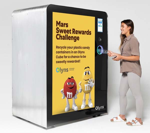 Olyns Partners With Mars Wrigley To Reward Consumers For Recycling Containers