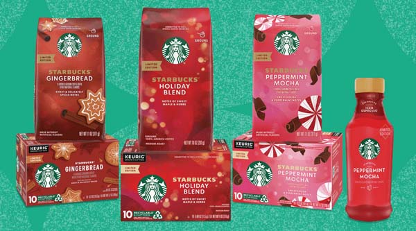 Starbucks Holiday At-Home Coffee Favorites Are Back