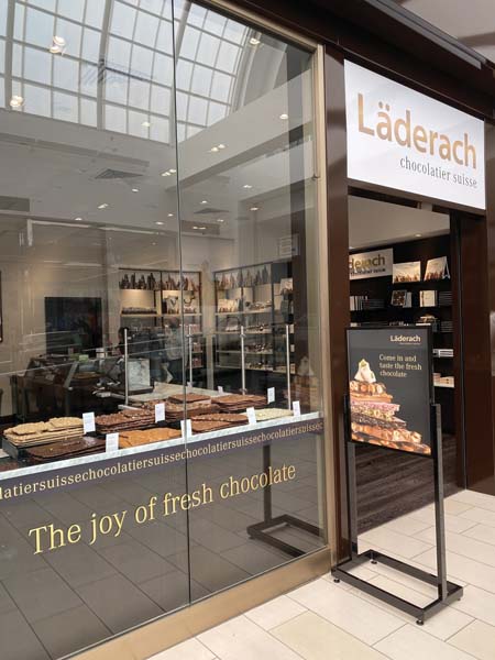 Läderach Chocolatier Suisse Opens 40th Store In North America