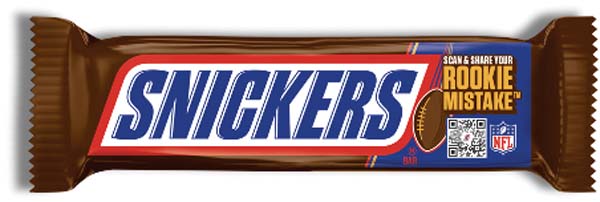 SNICKERS  Launches ‘Rookie Mistake Of Year’ AR Promotion