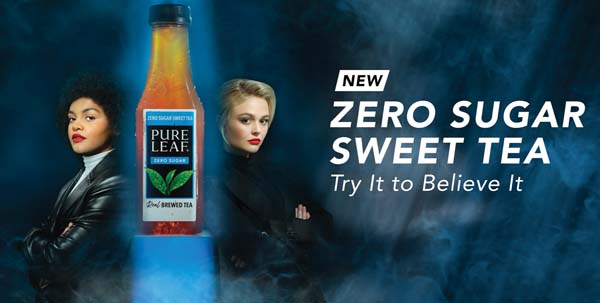 Pure Leaf Promotes Zero Sugar Sweet Tea