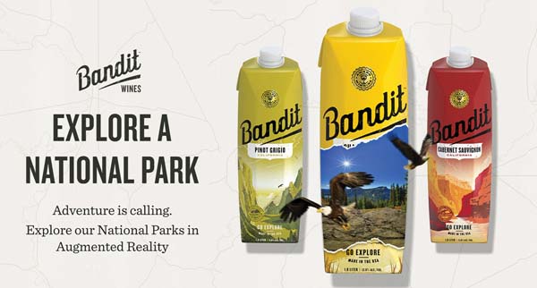 Bandit Wines Introduces Augmented-Reality Wine Packaging