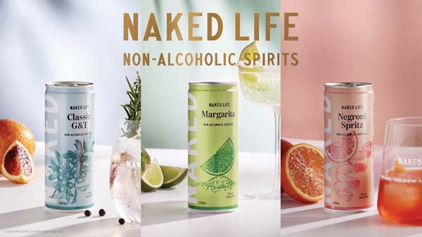 Molson Coors To Bring Naked Life Non-Alcoholic Spirits To U.S.