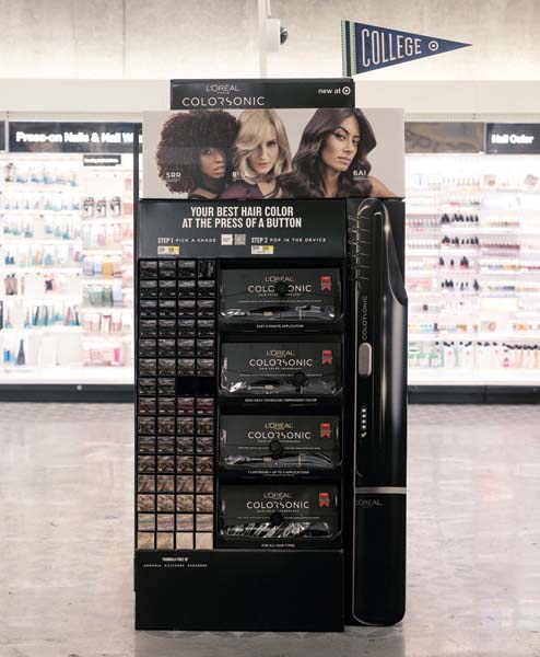 L’Oréal Displays Colorsonic At Target