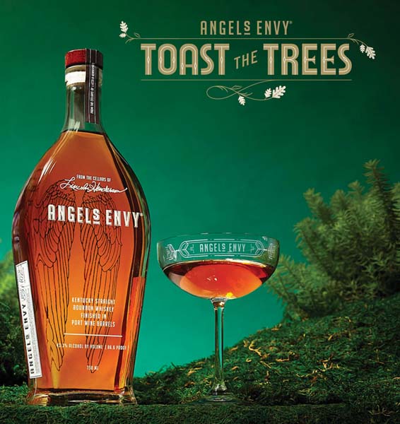 ANGEL’S ENVY Partners For Annual Toast The Trees