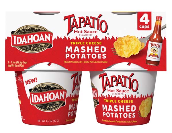 Idahoan Foods Releases Tapatio Triple Cheese Mashed Potatoes