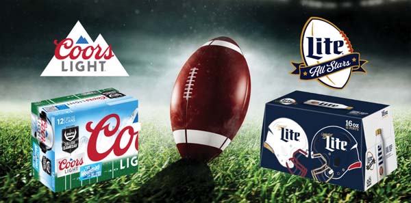 Miller Lite & Coors Light Kick Off Football Season