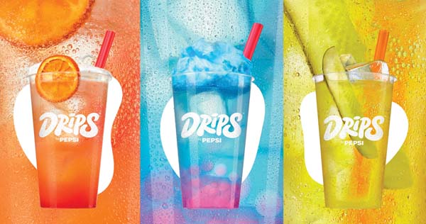 The DRIPS By Pepsi  Features Flavor-Packed Crafted Beverages