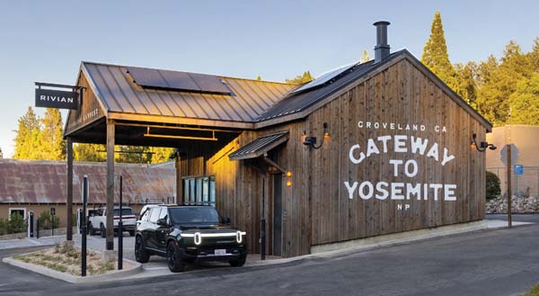 Rivian Opens Charging Site Near Yosemite National Park