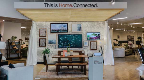 Ashley & Samsung Debut Connected Home Experience