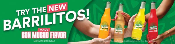 Coca-Cola Relaunches Barrilitos In CA & TX