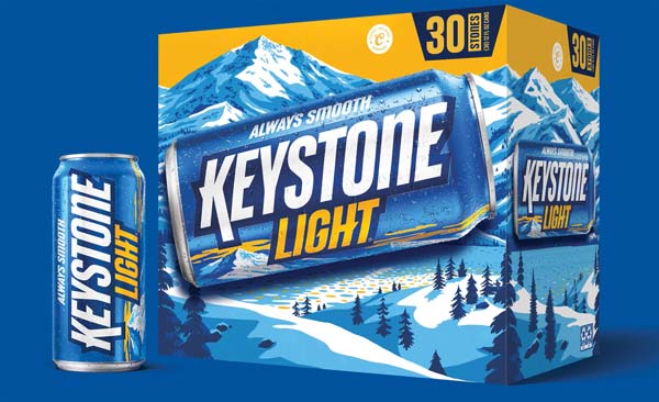 Keystone Light Launches Refreshed Cans And Packaging