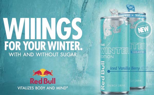 Red Bull Launches New Red Bull Winter Edition Iced Vanilla Berry