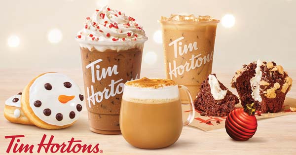 Tim Hortons U.S. Promotes Baked Goods This Holiday Season.